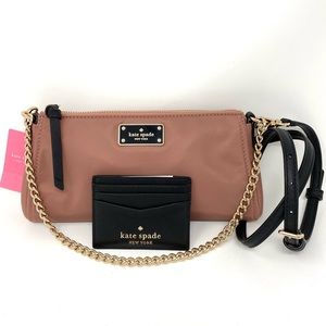 NWT Kate spade crossbody & card holder